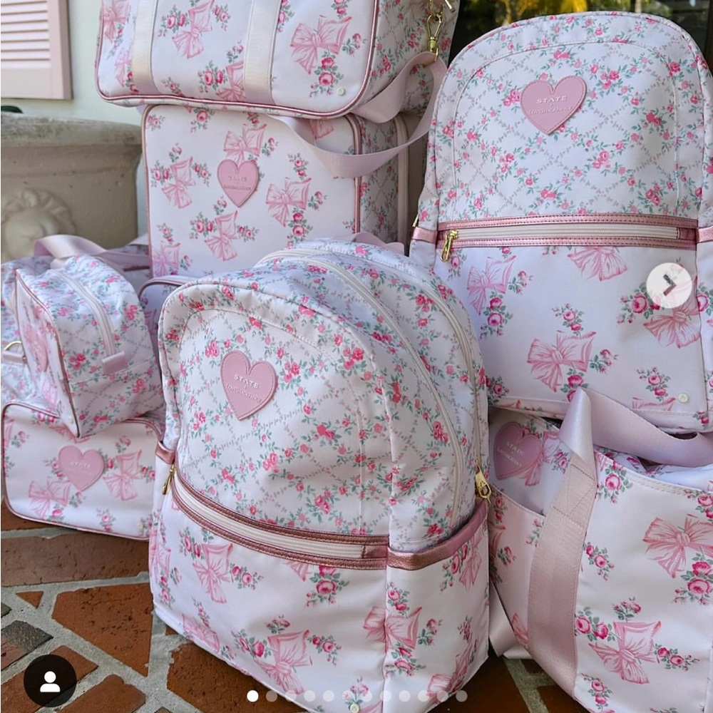 LOVESHACKFANCY STATE BACKPACK ROSA BEAUX - Picture 7 of 7
